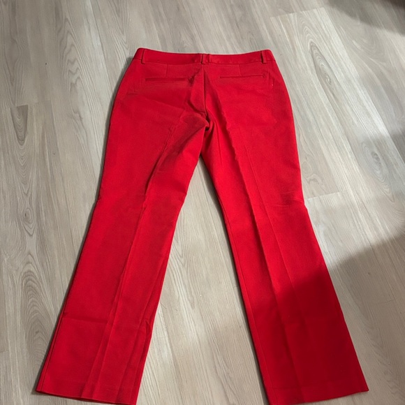 Express Bold Red Pants - Picture 3 of 4